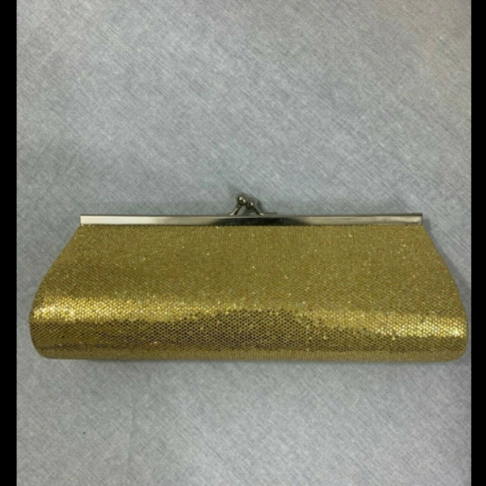 Gold Sequined Coin Purse